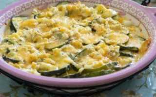 Кабачки в духовке для кормящих мам рецепт