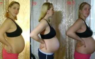 Каменеет живот на 22 неделе беременности