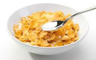 Хлопья кукурузные при грудном вскармливании