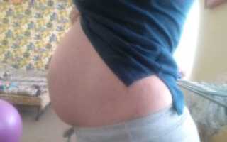 Тянет поясницу и живот 36 недель беременности