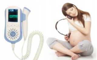 На какой неделе можно услышать сердцебиение плода стетоскопом