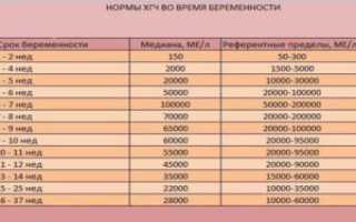 Низкий хгч при беременности на ранних сроках