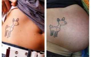 Можно ли делать тату при беременности на ранних сроках