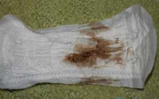 Коричневые выделения при беременности на 10 неделе без боли